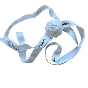 Chanel Ribbon with Camellia